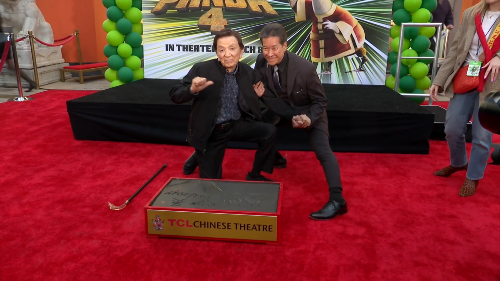 Movie Star James Hong Celebrates 95th Birthday With TCL Chinese Theatre