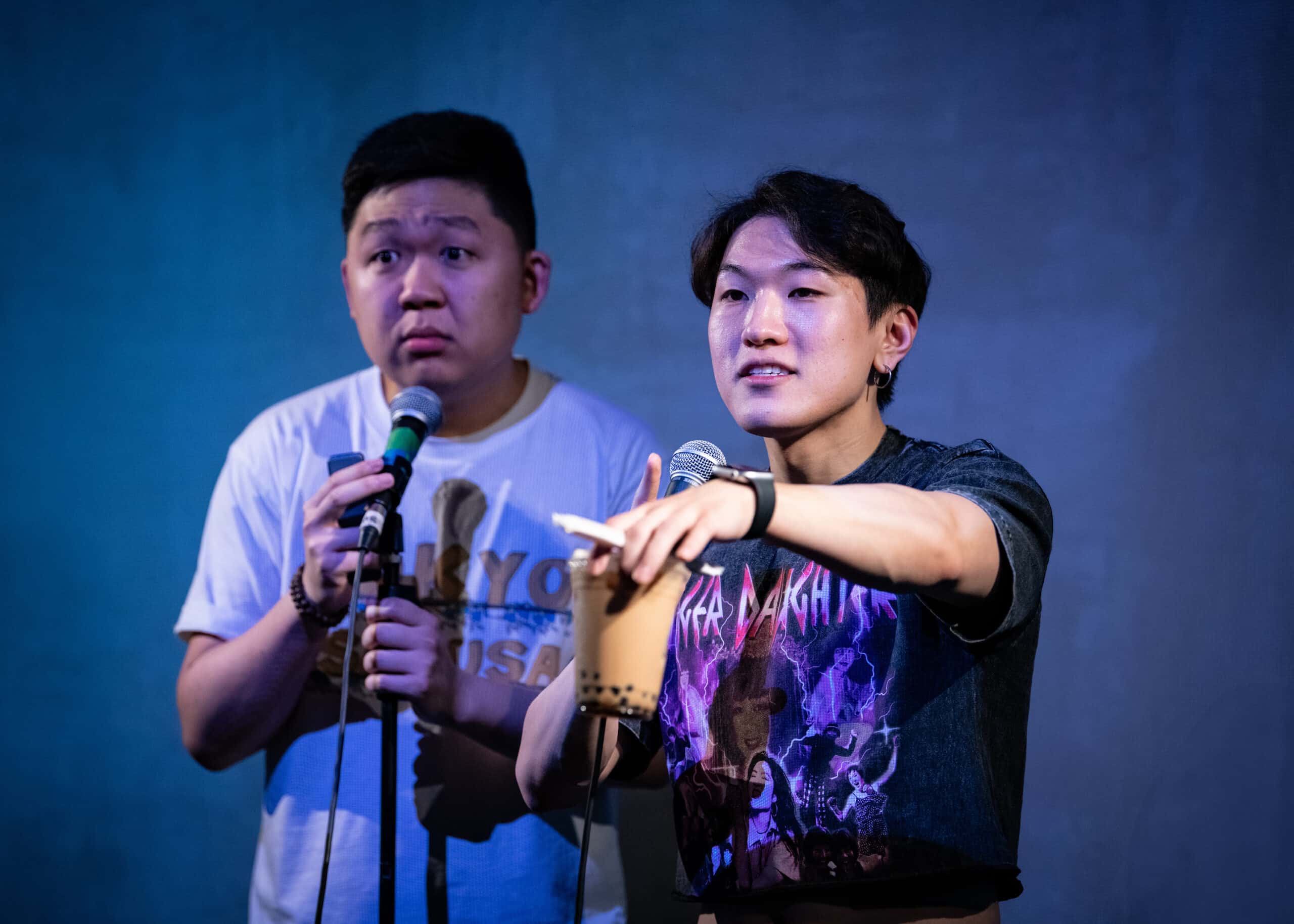 Comedians performing at Asian Comedy Fest 2026 in New York City.